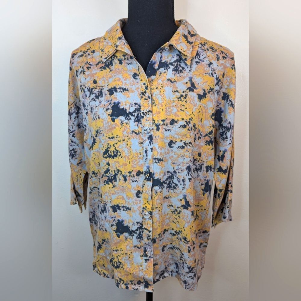 Wrap London Mod Vintage Vibe Preppy Academia Whimsical Abstract Top 6